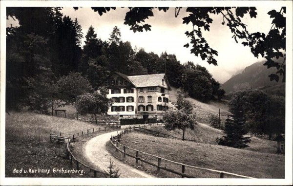 Bad und Kurhaus Grabserberg Vorderseite