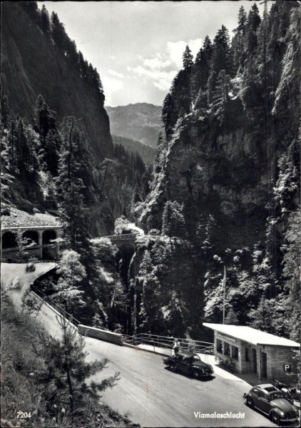 Viamalaschlucht Vorderseite