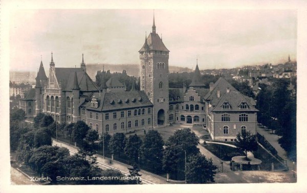 Zürich. Schweizerisches Landesmuseum Vorderseite