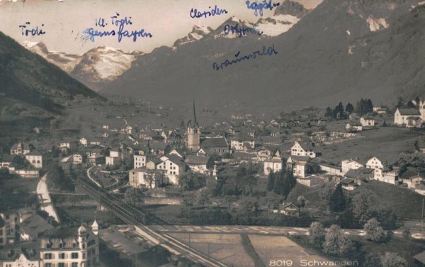 Schwanden Vorderseite