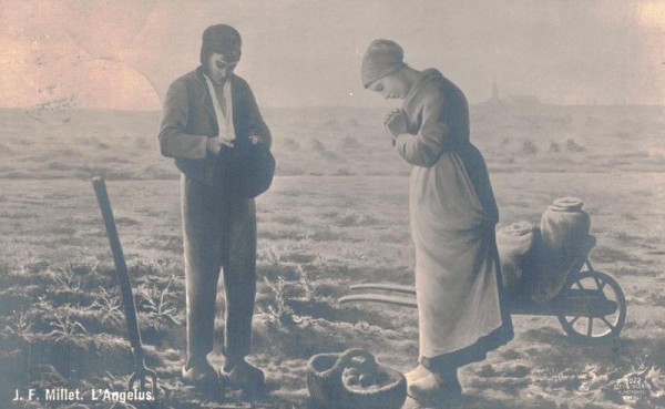 J. F. Millet. L' Angelus Vorderseite