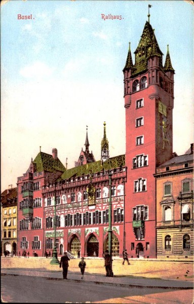 Basel - Rathaus Vorderseite