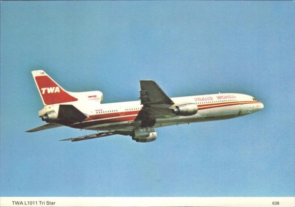 TWA L1011 Tri Star, Amerika Vorderseite