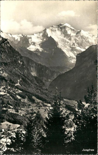 Jungfrau (4158 m) Vorderseite