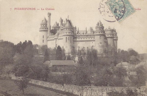 Schloss Pierrefonds Vorderseite