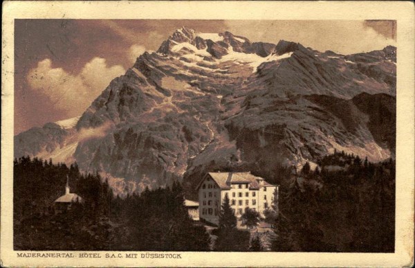 Maderanertal Vorderseite