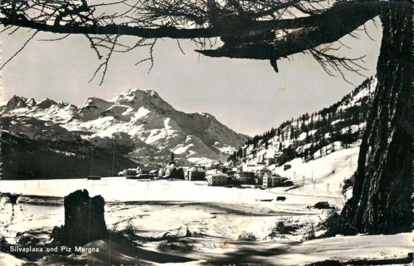 Silvaplana und Piz Marga Vorderseite