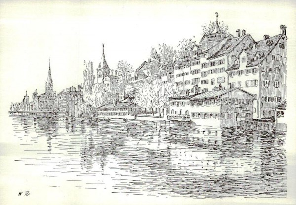 Zürich, Schipfe Vorderseite