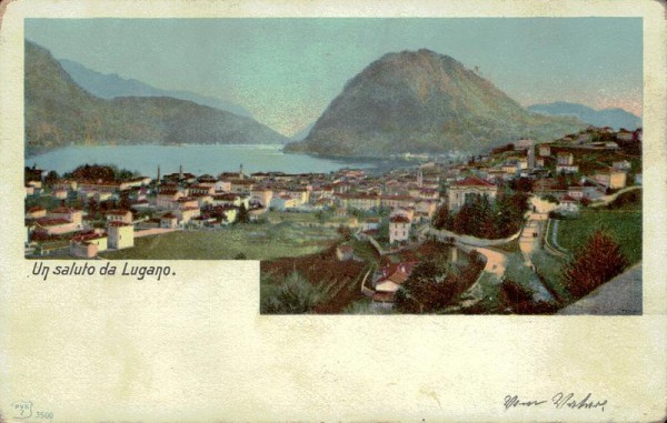 Un saluto da Lugano Vorderseite