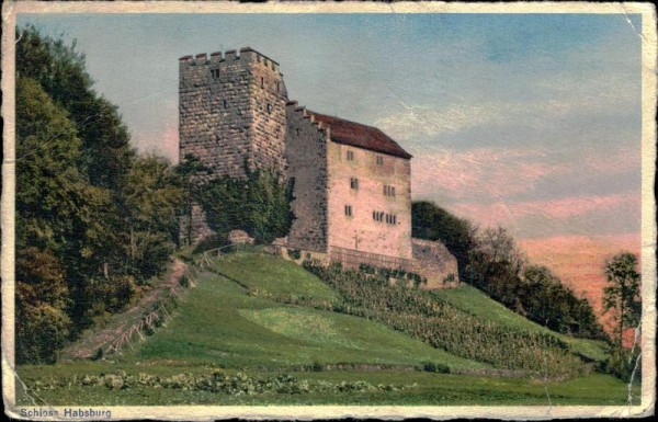 Schloss Habsburg Vorderseite