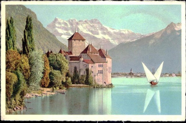 Chillon et Dent du Midi Vorderseite
