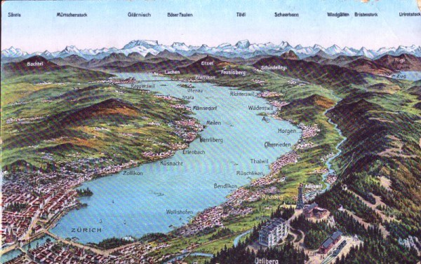 Zürichsee Panorama