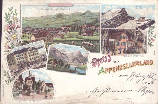 Appenzell, Gruss vom Appenzellerland
