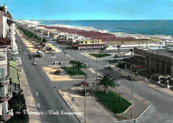 Viareggio, Viali Lungomate Vorderseite