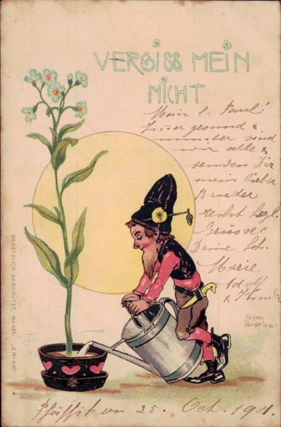 Vergiss mein nicht Vorderseite