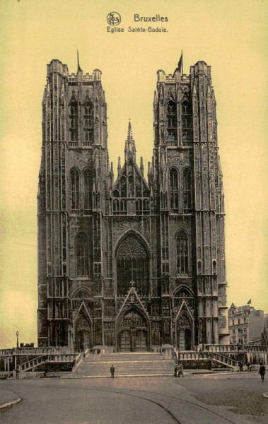 Kathedrale St. Michael und St. Gudula (Brüssel) Vorderseite