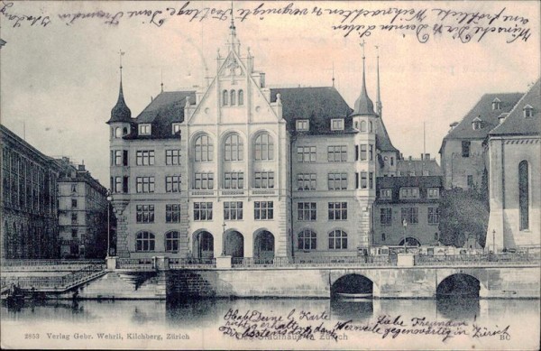 Das Stadthaus - Zürich Vorderseite
