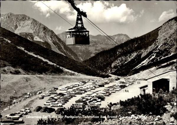 Lünersee-Seilbahn Vorderseite