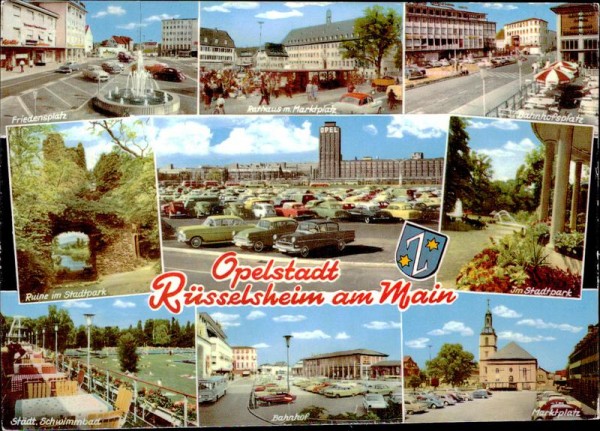 Rüsselsheim am Main, Opelstadt Vorderseite