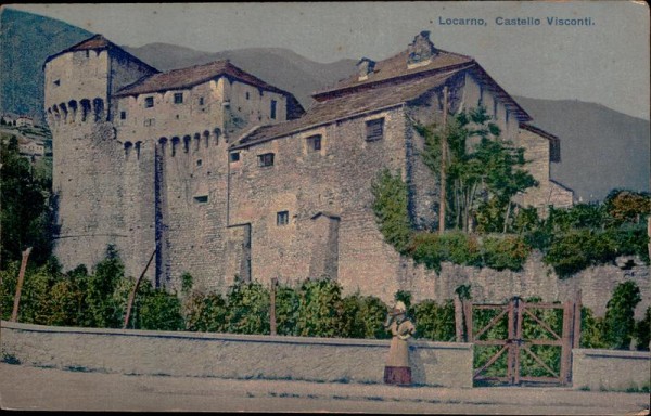 Locarno, Castello Visconti Vorderseite
