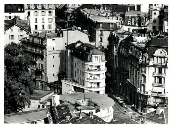 La Chaux-de-Fonds, Flugaufnahme Vorderseite