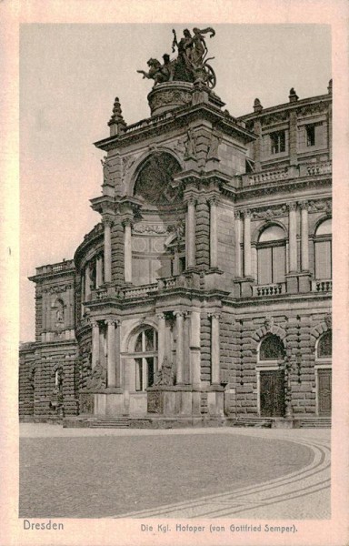 Semperoper (Dresden) Vorderseite
