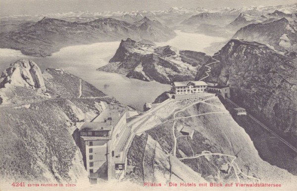 Pilatus - Die Hotels mit Blick auf Vierwaldstättersee