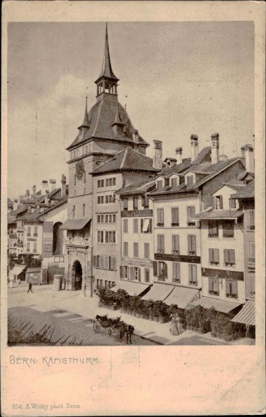 Bern - Käfigthurm Vorderseite