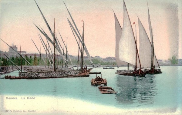 Genève, La Rade Vorderseite