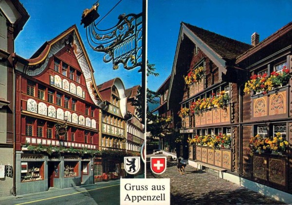 Gruss aus Appenzell Vorderseite