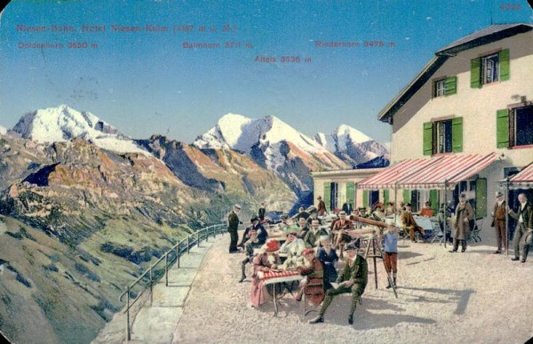Niesen-Bahn, Hotel Niesen-Kulm Vorderseite