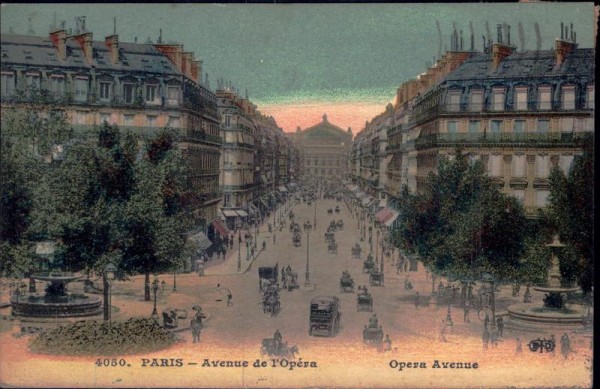 Paris - Opera Avenue Vorderseite