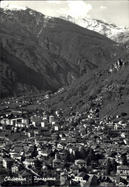 Chiavenna - Panorama Vorderseite