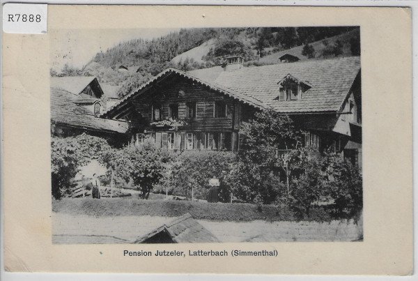 Pension Jutzeler Latterbach - Simmental