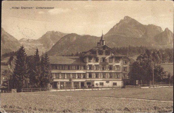 Unterwasser, Hotel Sternen