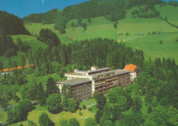Faltiberg, Zürcher Heilstätte, Wald ZH  -  Flugaufnahmen Vorderseite