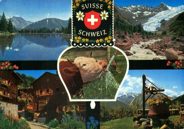 Grüsse aus der Schweiz Vorderseite