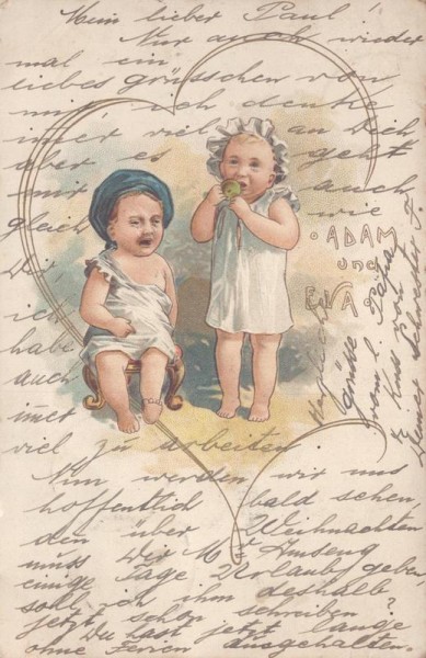 Adam und Eva Vorderseite