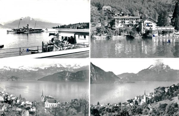 Hotel und Restaurant "Bühlegg", Weggis Vorderseite