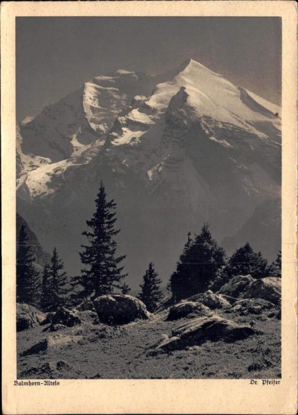 Balmhorn (3698 m) Vorderseite