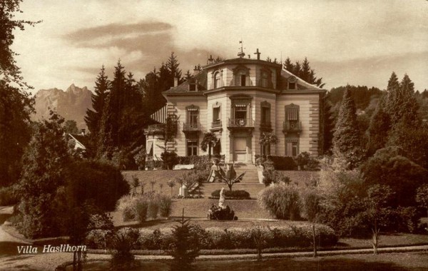 Villa Haslihorn bei Luzern Vorderseite