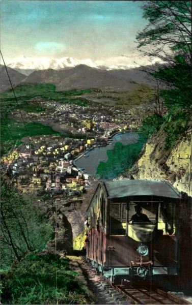Lugano: Funicolare Monte S. Salvatore Vorderseite