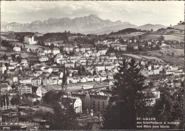 St. Gallen Vorderseite
