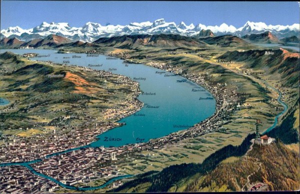 Zürich/Zürichsee Vorderseite
