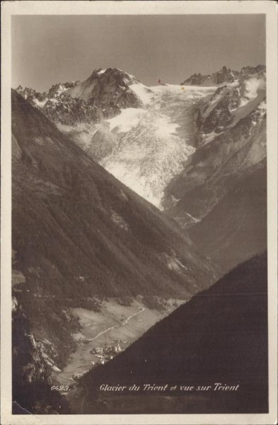 Clacier du Trient Vorderseite
