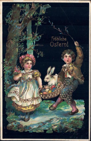 Fröhliche Ostern Vorderseite