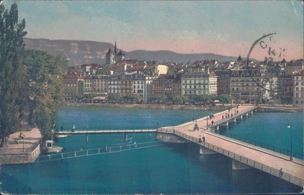 Genève - Le Grand Quai Vorderseite