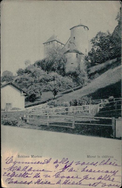 Schloss Murten Vorderseite