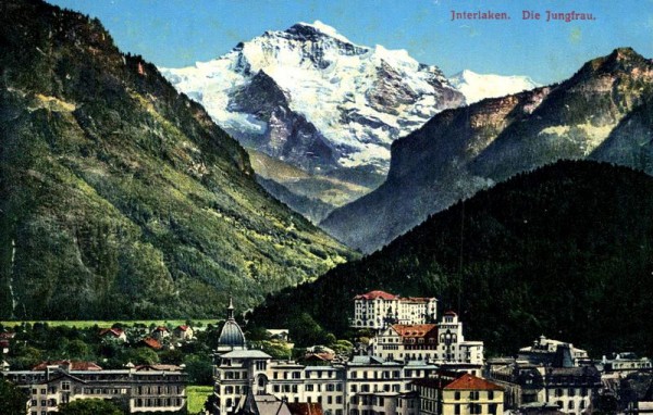 Interlaken - Die Jungfrau Vorderseite
