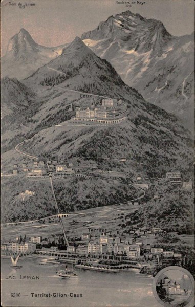 Territet-Glion-Caux Vorderseite